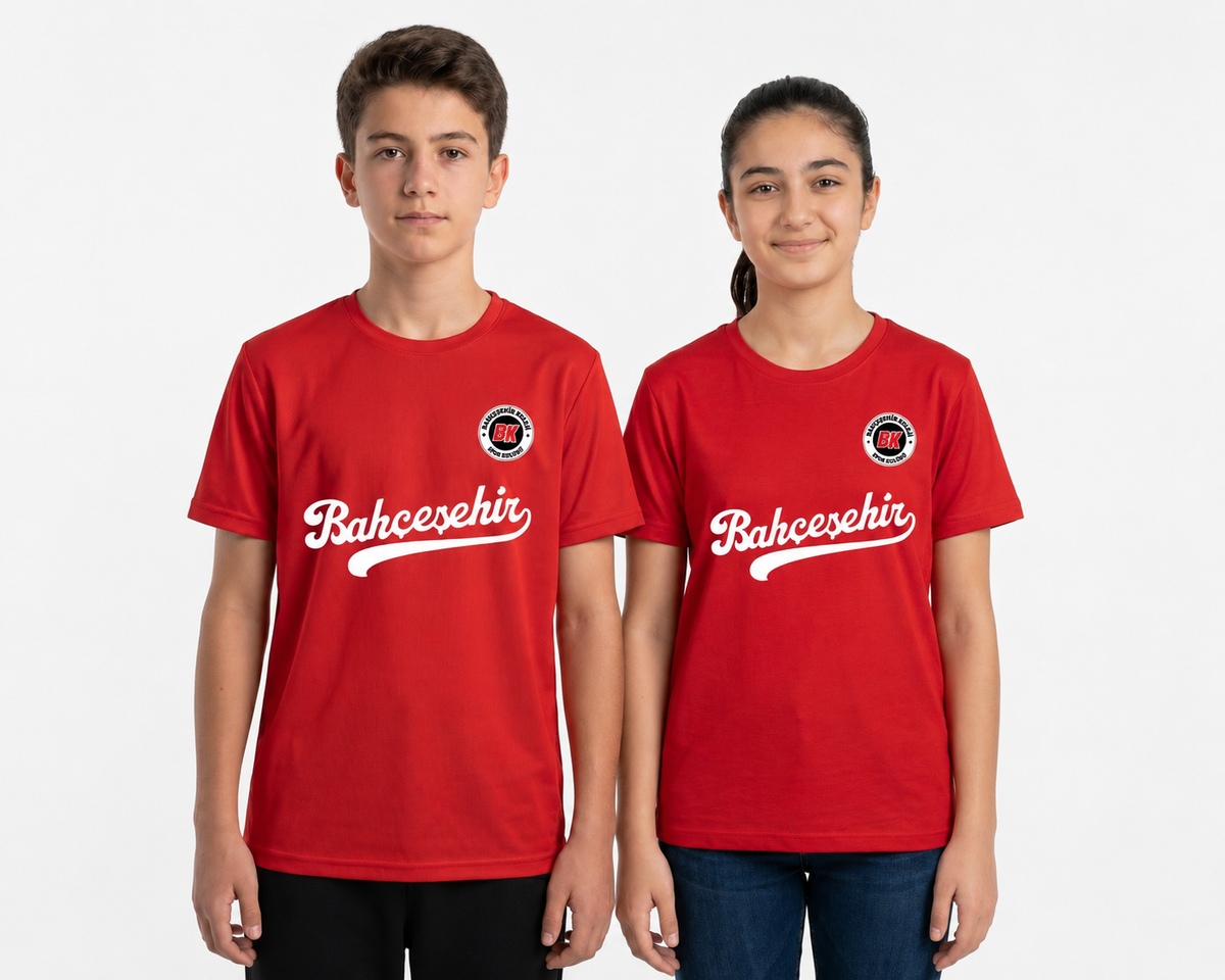 Bahçeşehir Koleji Özelleştirilebilir Basketbol Forma T-Shirt