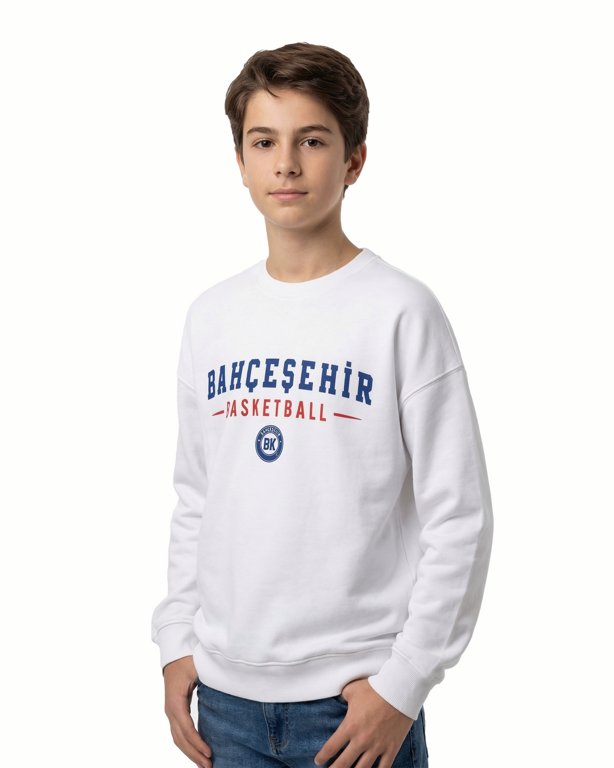 Bahçeşehir Koleji  Basketball Logolu Sweatshirt